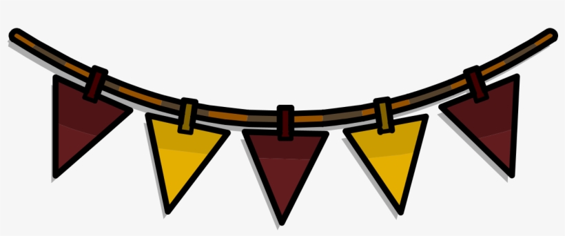 Red Triangle Pennants In-game 1, transparent png download