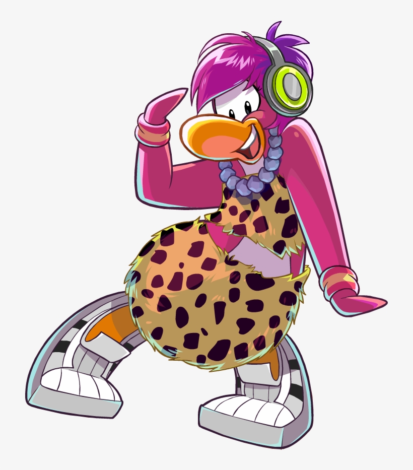 Cadence Prehistoric Bikini - Cadence Club Penguin 2014, transparent png download