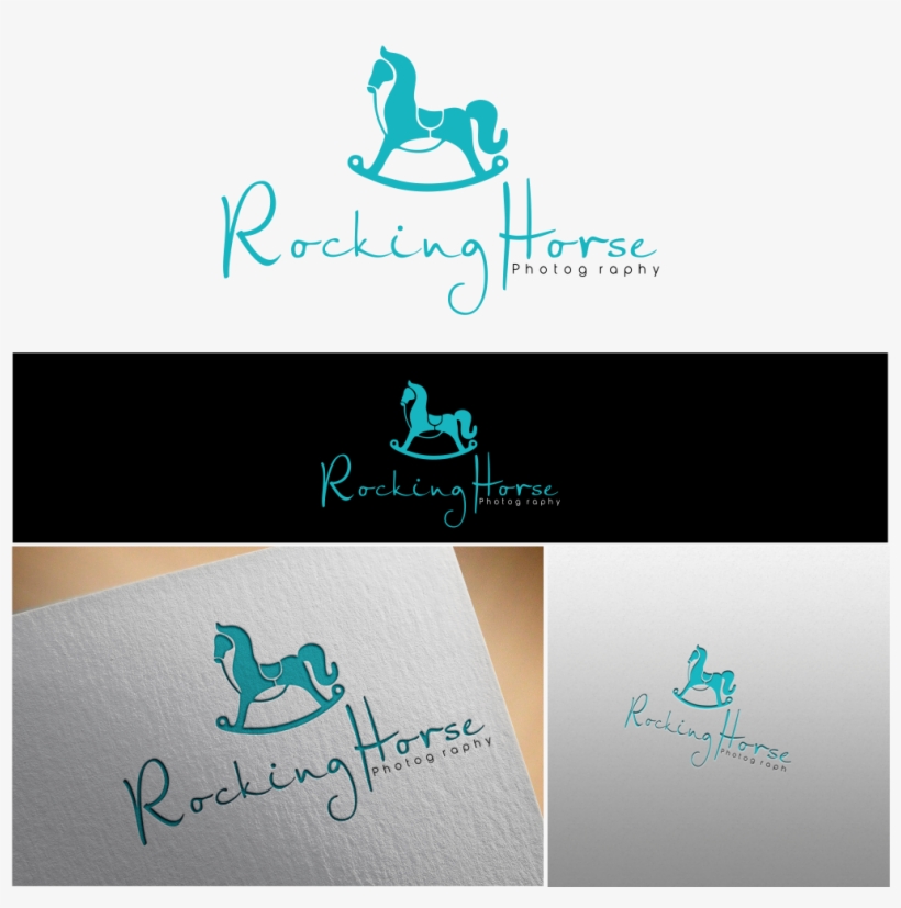 Logo Design By Stynxdylan For Rocking Horse Photography - Design, transparent png download