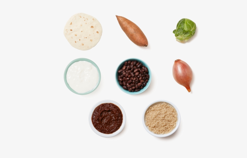 Smoky Brussels Sprout & Black Bean Tacos With Roasted, transparent png download
