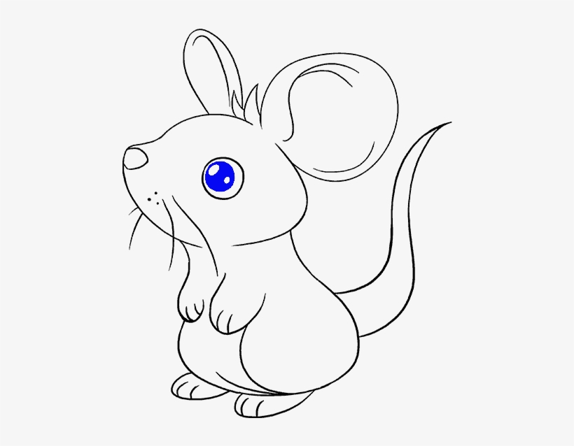 Svg How To Draw A - Draw Mouse Ears, transparent png download