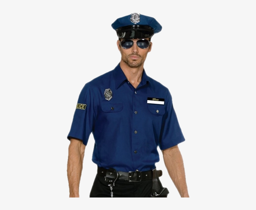 File History - Police Man Whole Body, transparent png download