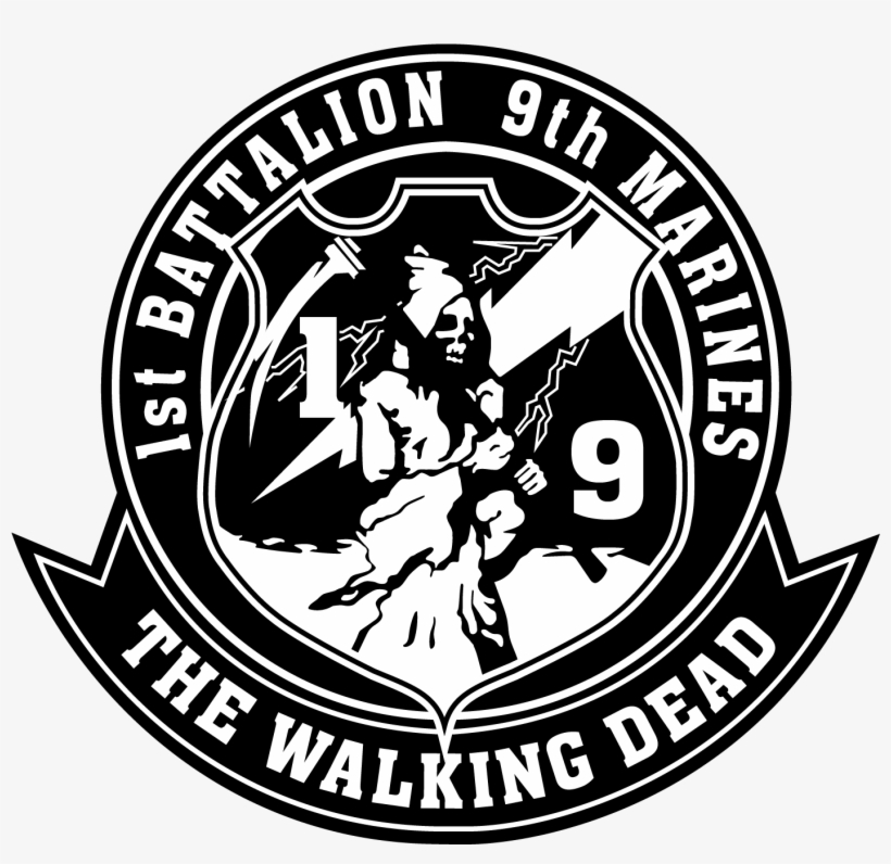 Marines Logo Png - Walking Dead Marines, transparent png download