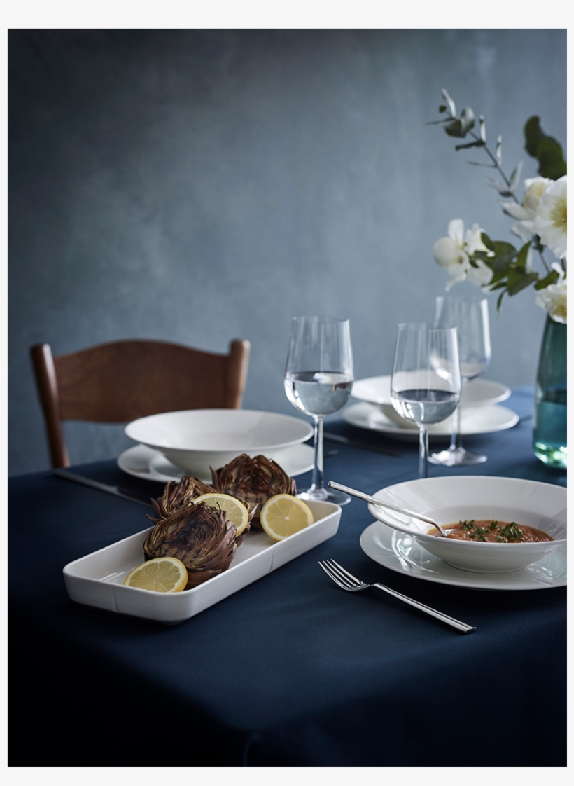 Gc Serving Dish White Grand Cru - Rosendahl Grand Cru Frokostbord, transparent png download