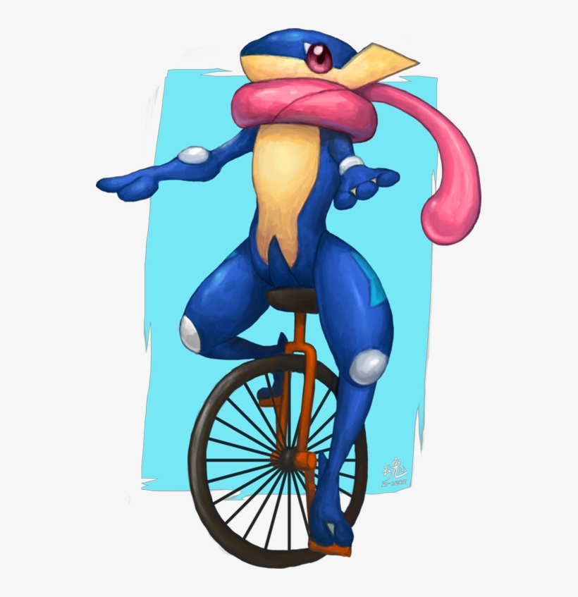 Greninja - Greninja Dat Boi, transparent png download