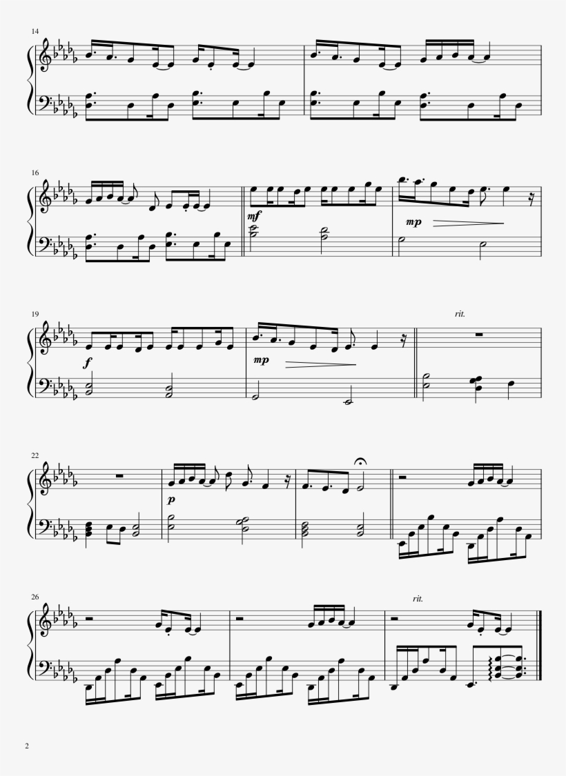 Ancient Power Sheet Music Composed By By Torbjorn Brandrud Burn Hamilton Sheet Music Png Image Transparent Png Free Download On Seekpng