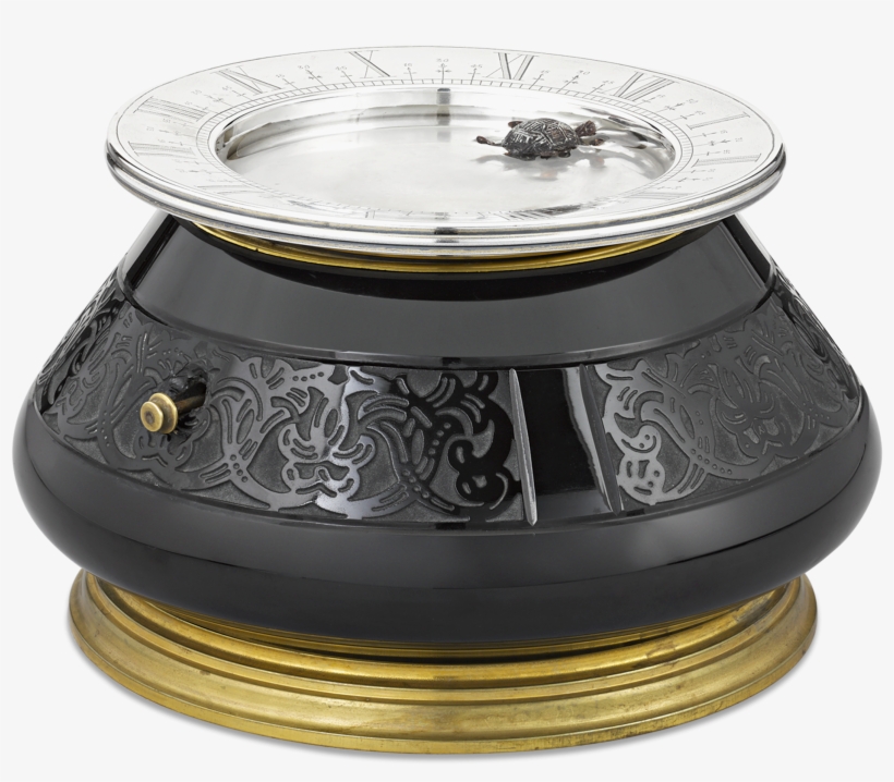 Gübelin Turtle Mystery Water Clock - Clock, transparent png download