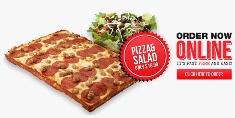 Blackjack Pizza And Salad, transparent png download