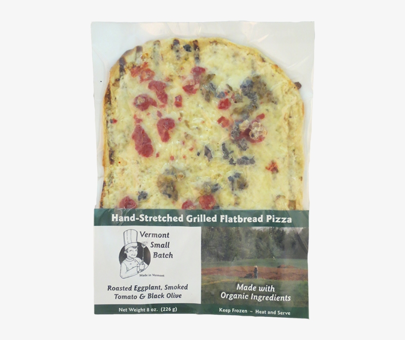 Vermont Small Batch Eggplant & Smoked Tomato Frozen - Vermont Small Batch Pizza, transparent png download