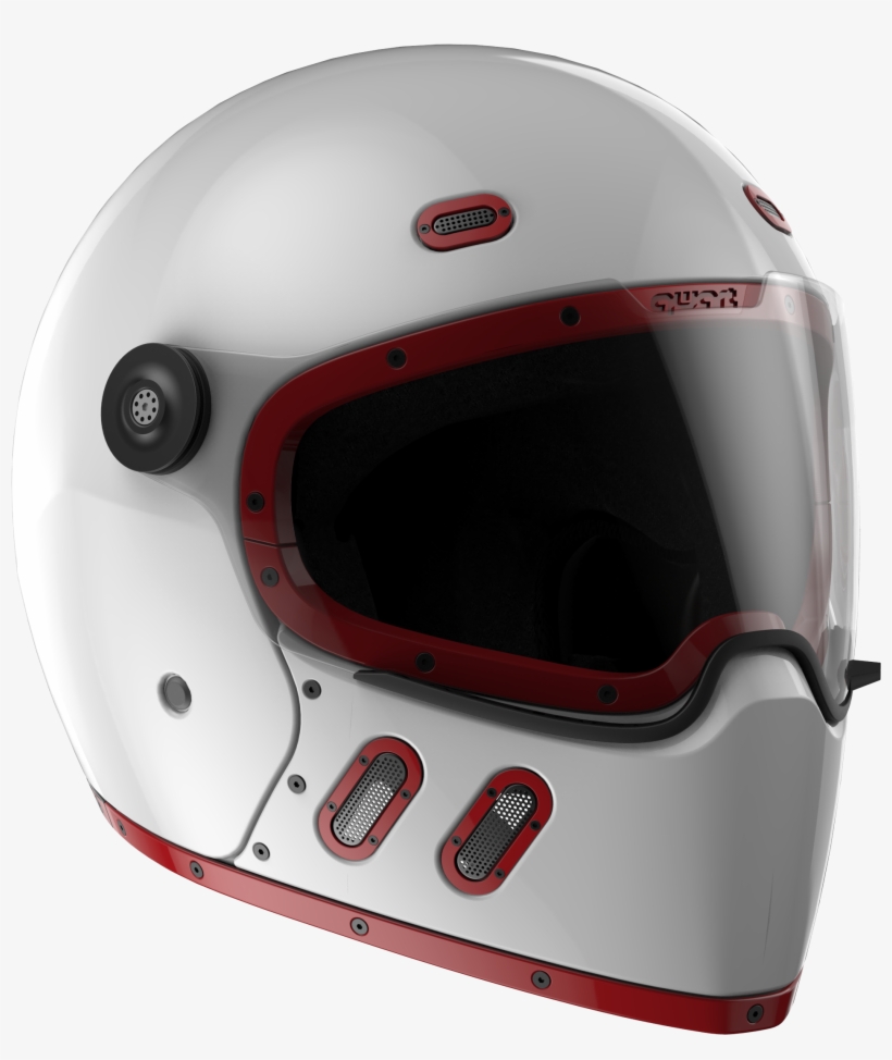 Qwart Phoenix Standard Custom Carbon Fibre Motorcycle - Qwart Helmet, transparent png download