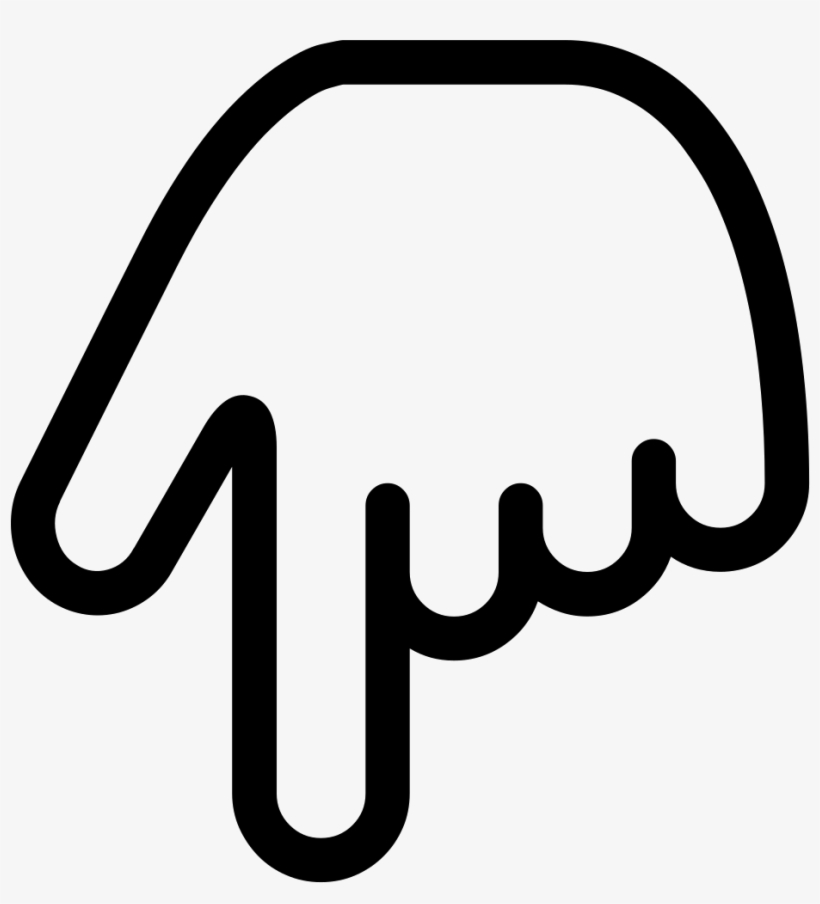 Png File - Палец Указатель Пнг, transparent png download