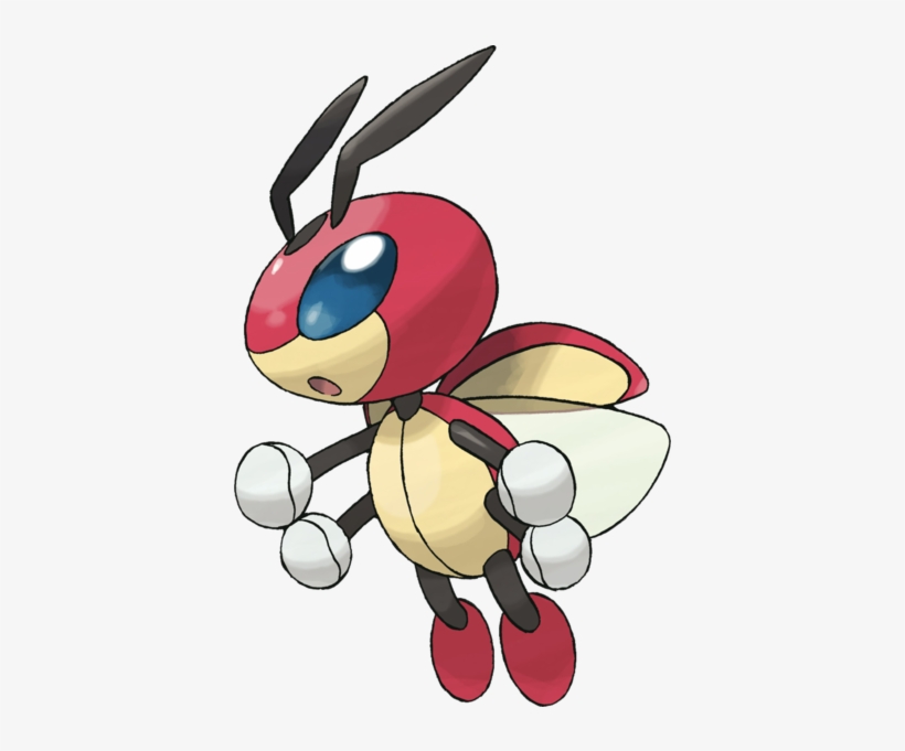 View 600px-166ledian , - Pokemon Ledian Hentai, transparent png download