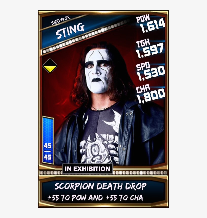 Sting - Pcc - Sting Signed Wcw 8" Collectors Edition Figure Wwe, transparent png download