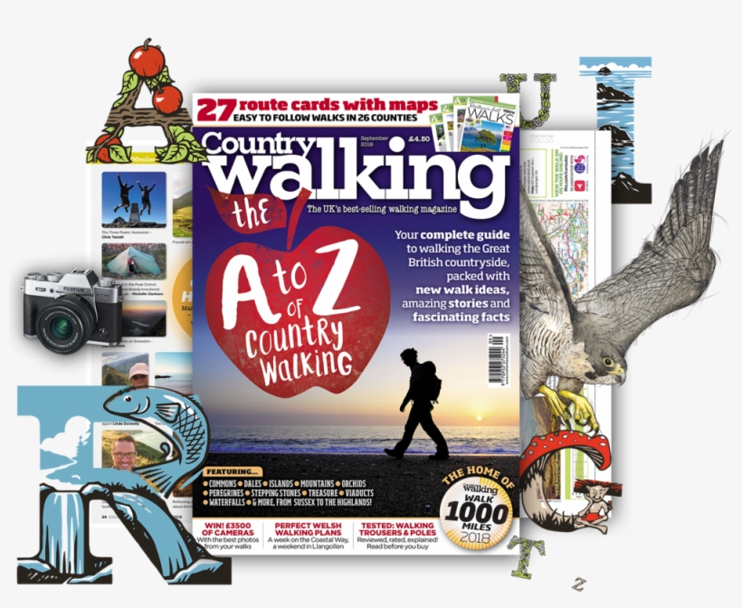 Sept Issue Splay - Country Walking Magazine, transparent png download