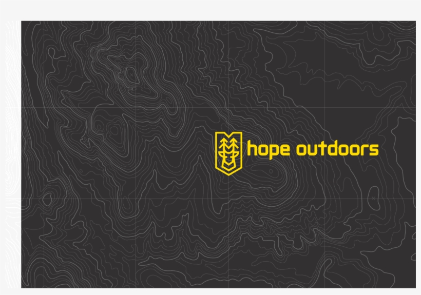 Hope Outdoors Black - Graphic Design, transparent png download