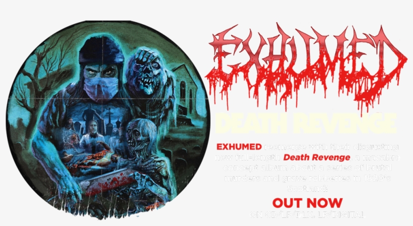 Order Physical - Exhumed - Death Revenge (music Cd), transparent png download