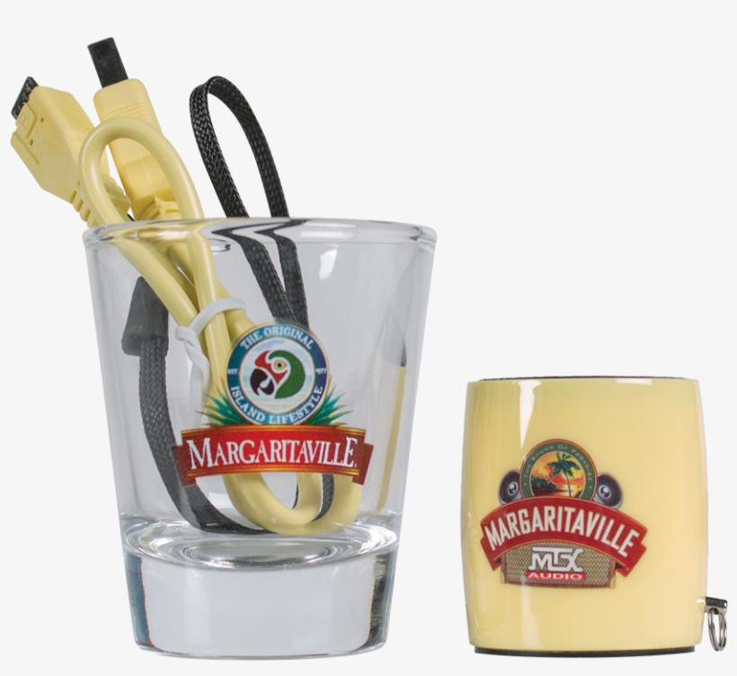 Mtx Margaritaville Audio Bluetooth Sound Shot Speaker - Margaritaville Audio Mvassms1 Sound Shot Portable Speaker, transparent png download