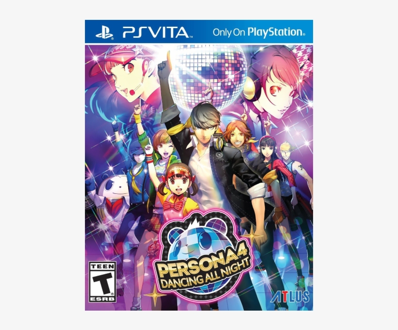 Dancing All Night [sony Ps Vita] - Persona 4 Dancing All Night, transparent png download