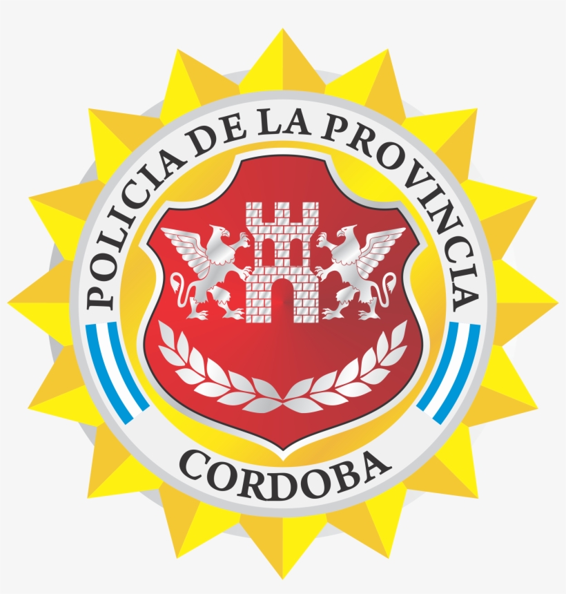 Escudo Policía Provincia De Córdoba - Police, transparent png download