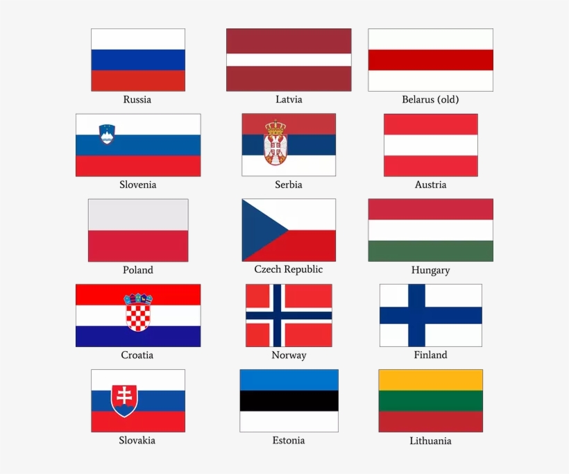 Which European Do You Think Looks The - Slovakia Flag, transparent png download