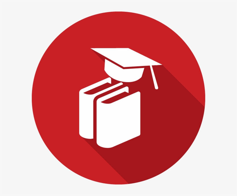Donate - Scholarship Red Icon, transparent png download