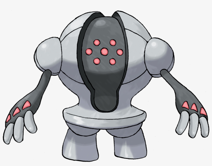 Registeel レジスチル @ Damp Rock *** Takushiki Clear Body - Pokemon Registeel, transparent png download