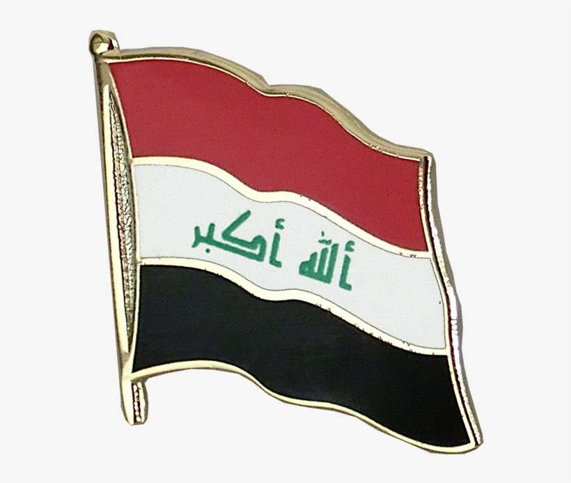 Flag Lapel Pin - Flag Of Iraq, transparent png download