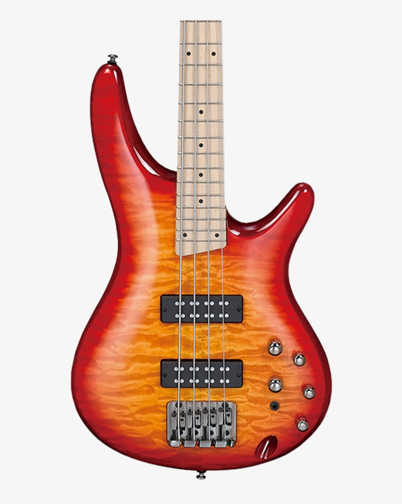 Ibanez Sr400emqm Bass - Ibanez Bass Guitar, transparent png download