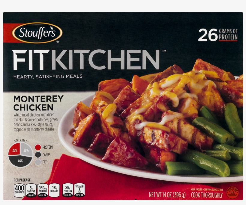 Stouffers Fit Kitchen Monterey Chicken Meal, transparent png download