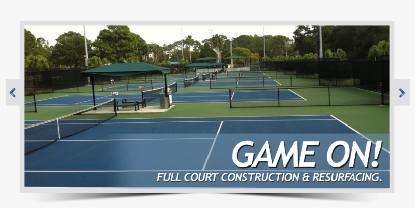 Tennis Court Construction And Installation For Tampa, - Tennis Court, transparent png download