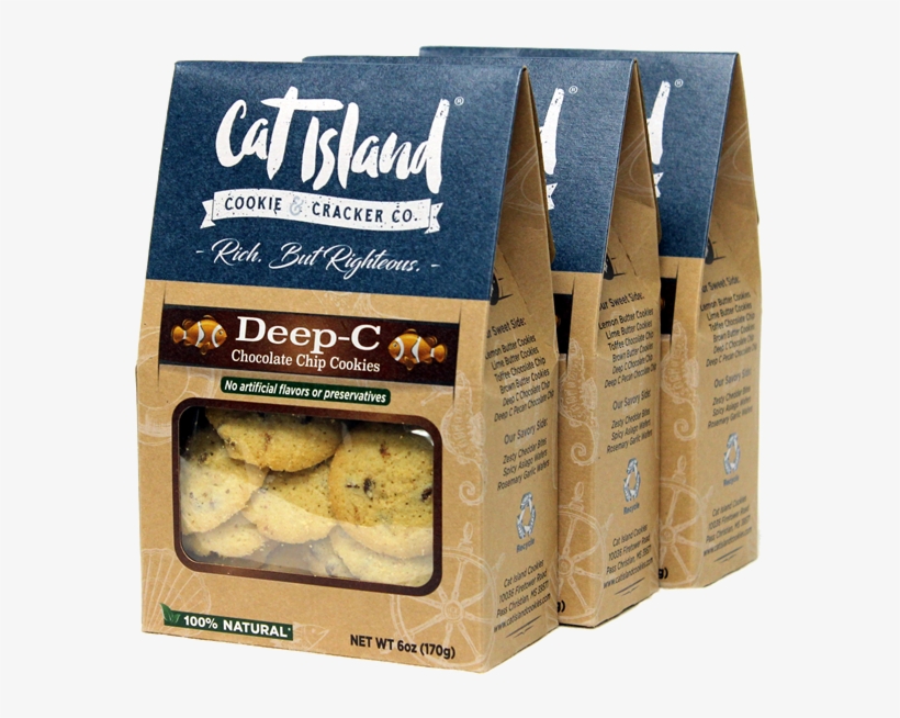 Deep C Chocolate Chip Cookies - Cookie, transparent png download