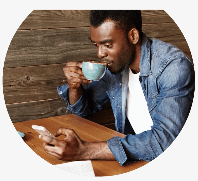 Africa People Taking Coffee, transparent png download