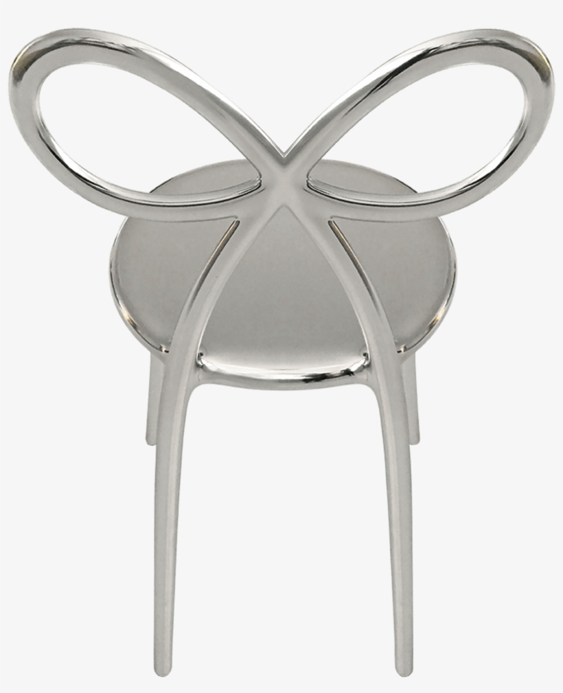 12 Qeeboo Ribbon Chair Metal Finish By Nika - Chair, transparent png download