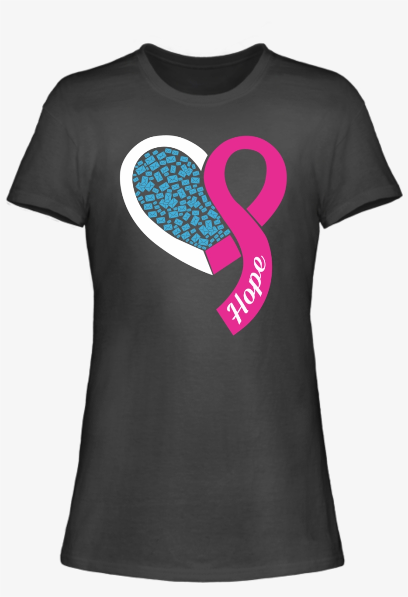 Postal Worker Breast Cancer Awareness T-shirt - Breast Cancer Awareness T-shirts, transparent png download