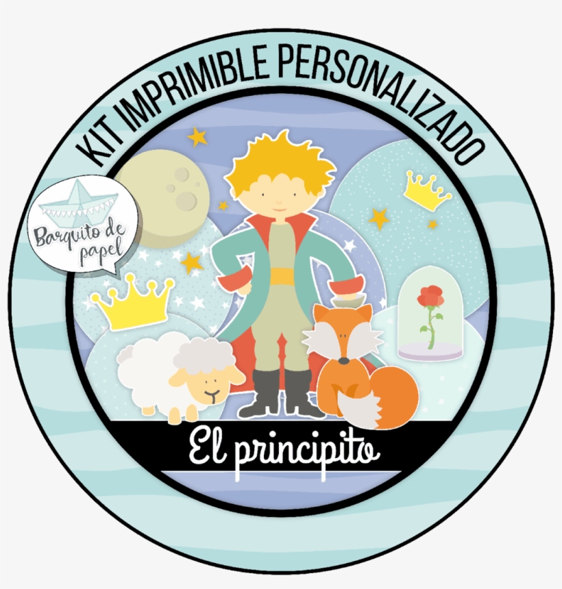 Kit Imprimible Personalizado Candy Bar Principito Completo - Happy Face, transparent png download