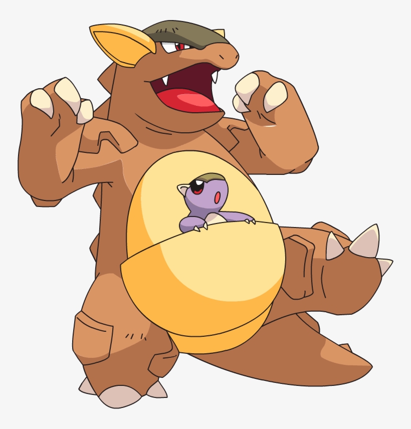 Kangaskhan Shiny PNG Image Transparent PNG Free Download on SeekPNG