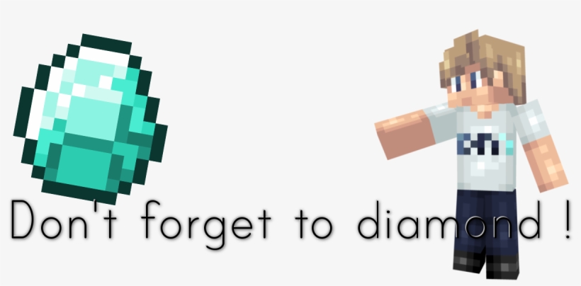 Custom Terrain By Ggj16 Is Licensed Under Acreative - Minecraft Diamond, transparent png download