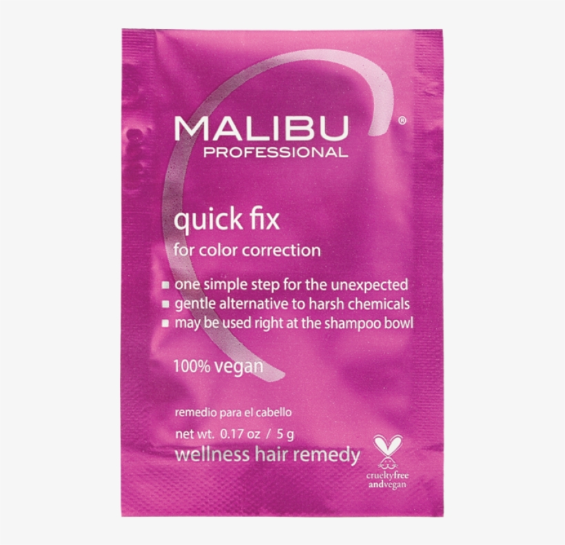 Malibu C Quick Fix For Color Correction - Malibu Quick Fix For Color Correction Wellness Remedy, transparent png download