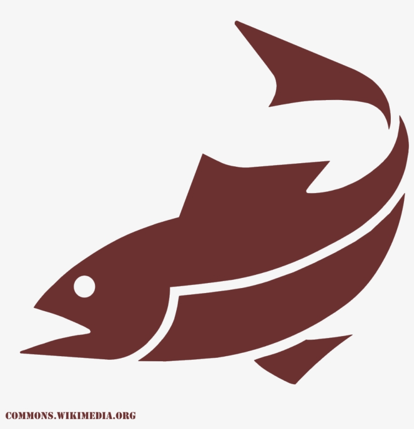 Hal Ikon A Wikimediáról - Fish Icon, transparent png download