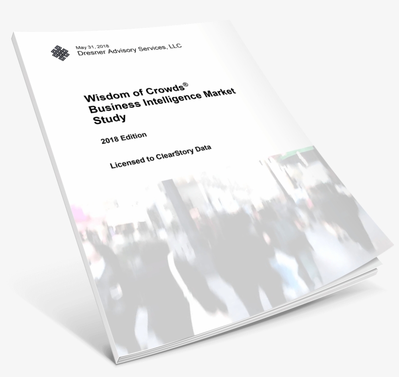 Dresner Wisdom Of Crowds Report - 2017 Analytical Data Infrastructure Market Study Report, transparent png download