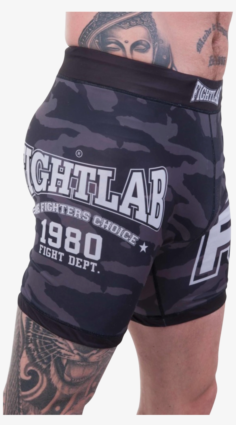 Muay Thai Mma K1 Fightlab "impact" Vale Tudo Shorts - Mixed Martial Arts, transparent png download