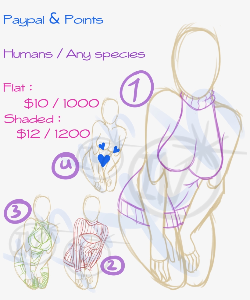 [ych] Pose 2, transparent png download