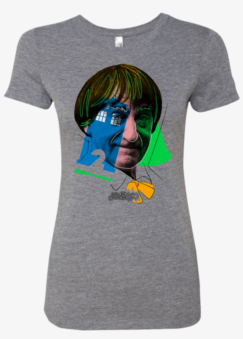 Doctor Warwhol 2 Women's Triblend T-shirt - Mother Nature Colorful Tee, transparent png download