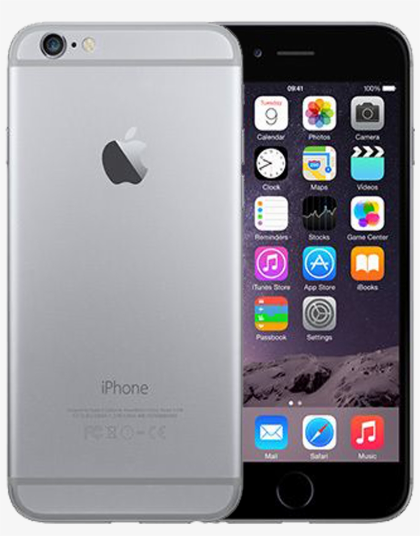 Apple Iphone 6 With Facetime 16gb, 4g Lte - Apple Iphone 6s 64gb Space Grey, transparent png download