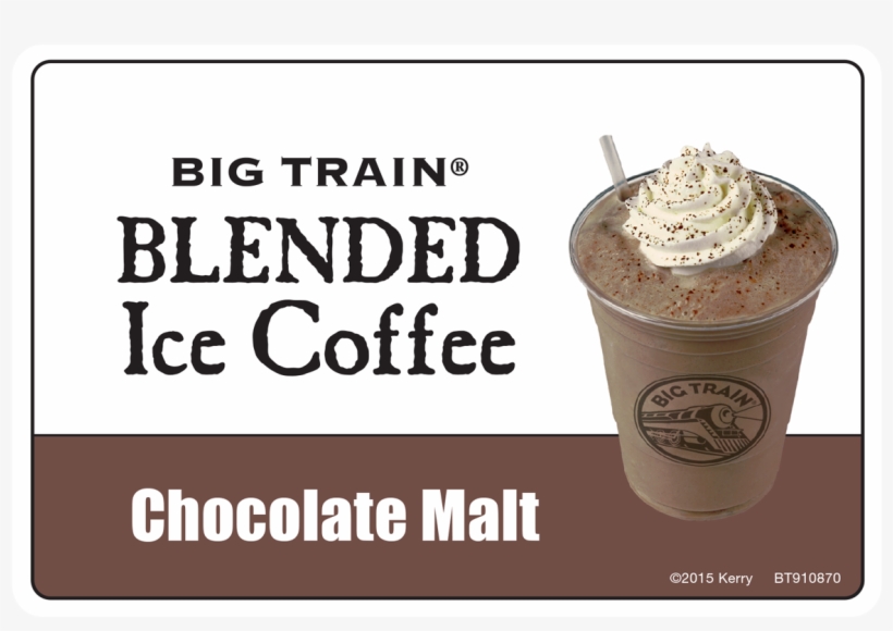910870 Bic Chocolatemalt Big Train Blended Ice Coffee 3.5 Lb Bag