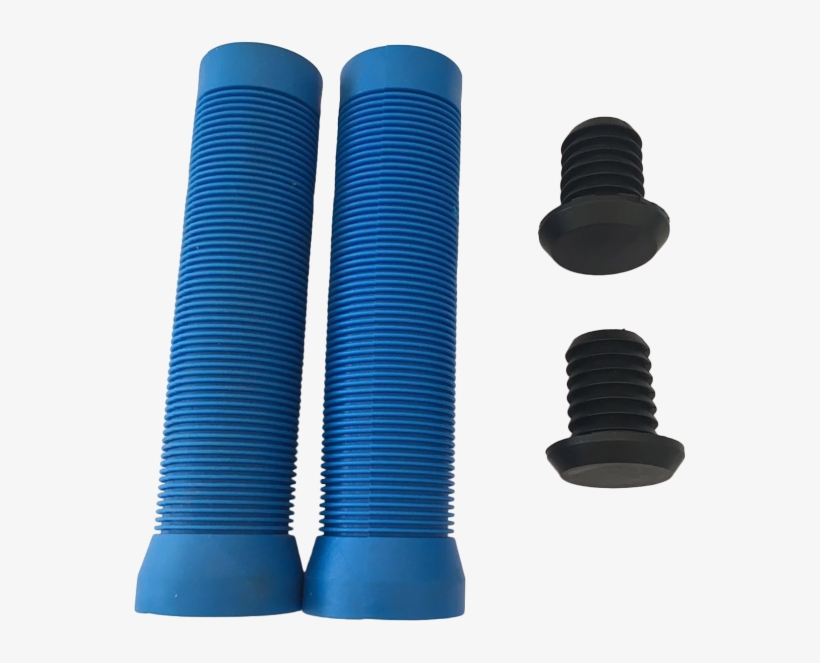 Neon Flash Handlebar Grips Blue - Exercise Mat, transparent png download