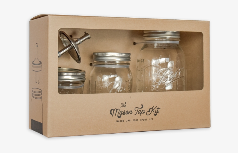 The Mason Tap Kit - Mason Shaker The Mason Tap Kit, transparent png download