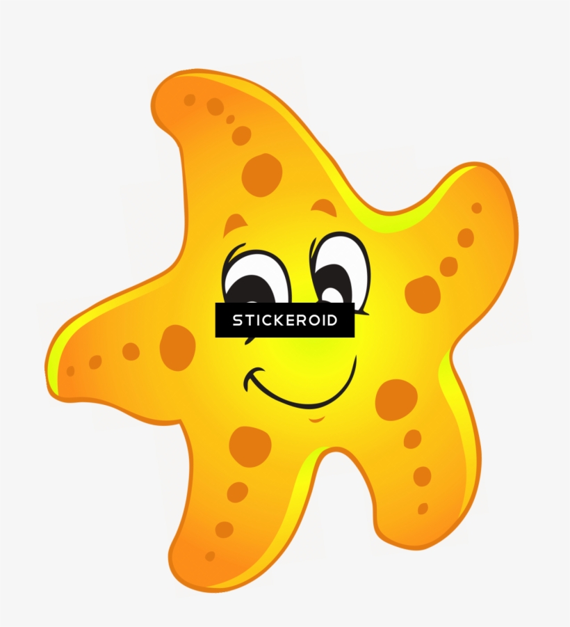 Cute Starfish - Starfish For Kids, transparent png download
