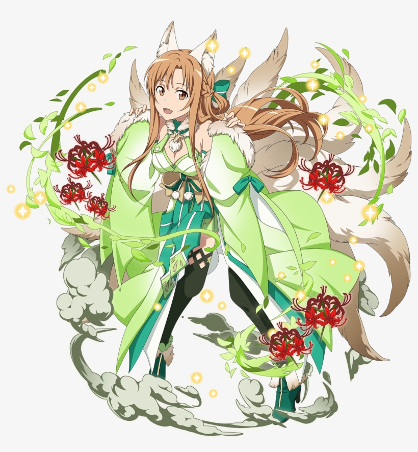 Sword Art Online Foxy Beauty Asuna, transparent png download