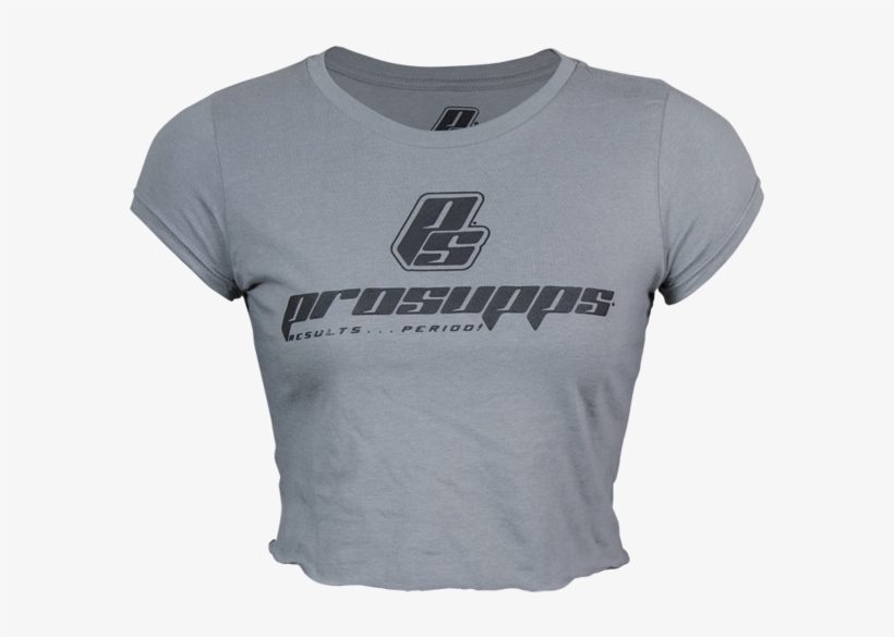 Prosupps Crop Top - Heather Grey Xs, transparent png download